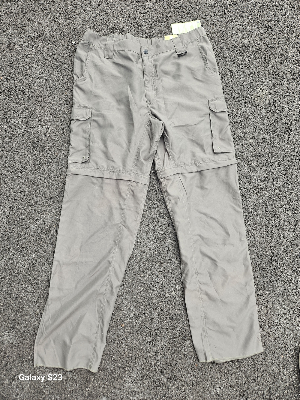 NWT Boy Scouts Switchback Cargo Pants Mens XL Convertible Hiking Outdoor Green